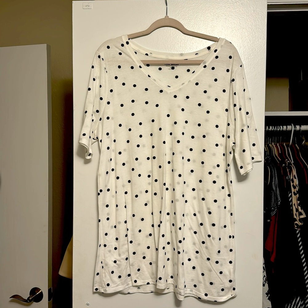 Lane Bryant Perfect Sleeve Tee Shirt